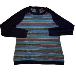 Vintage Talbots striped Sweater Medium